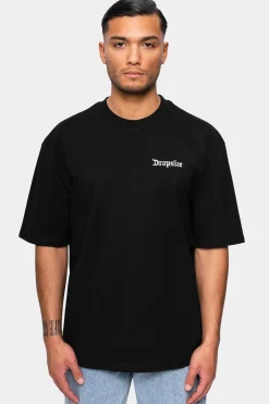 HEAVY V2 EMBO T-SHIRT BLACK