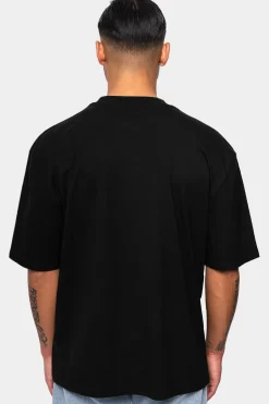 HEAVY V2 EMBO T-SHIRT BLACK
