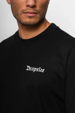 HEAVY V2 EMBO T-SHIRT BLACK