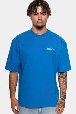 HEAVY V2 EMBO T-SHIRT ROYAL BLUE