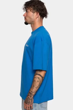 HEAVY V2 EMBO T-SHIRT ROYAL BLUE
