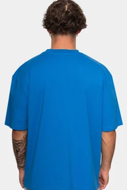 HEAVY V2 EMBO T-SHIRT ROYAL BLUE