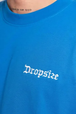HEAVY V2 EMBO T-SHIRT ROYAL BLUE