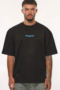 HEAVY WASTED SOCIETY T-SHIRT BLACK