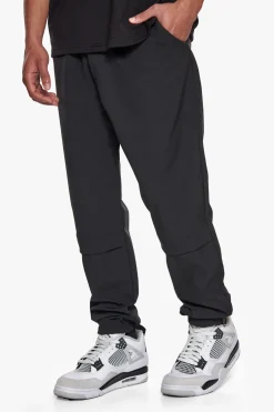 LICRA TRACK PANTS BLACK