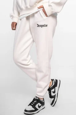 LOGO JOGGER CREAM WHITE