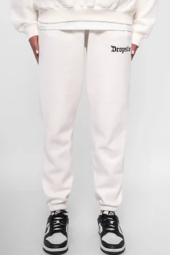 LOGO JOGGER CREAM WHITE