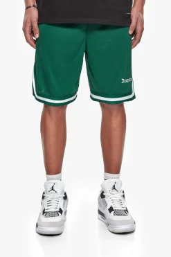 LOGO MESH SHORT GREEN