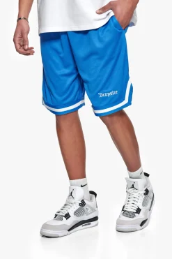 LOGO MESH SHORT ROYAL BLUE