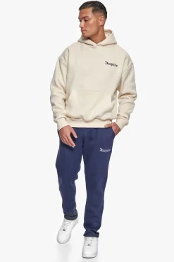LOGO SWEAT PANT BLACK IRIS