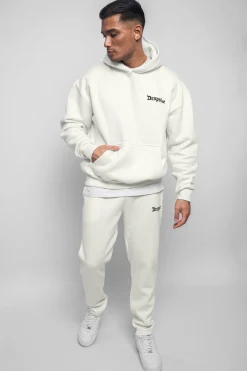 LOGO SWEAT PANT CREAM WHITE