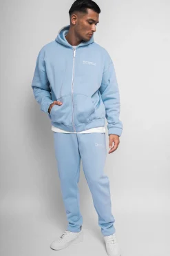 LOGO SWEAT PANTS BABY BLUE