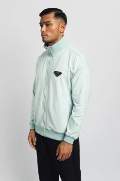 LOGO TRACK JACKET BABY BLUE