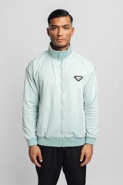 LOGO TRACK JACKET BABY BLUE