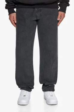 LOOSE FIT CHARCOAL JEANS
