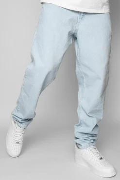 LOOSE FIT LIGHT BLUE JEANS