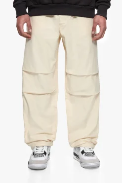 PARACHUTE PANT CREAM WHITE