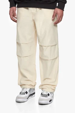 PARACHUTE PANT CREAM WHITE