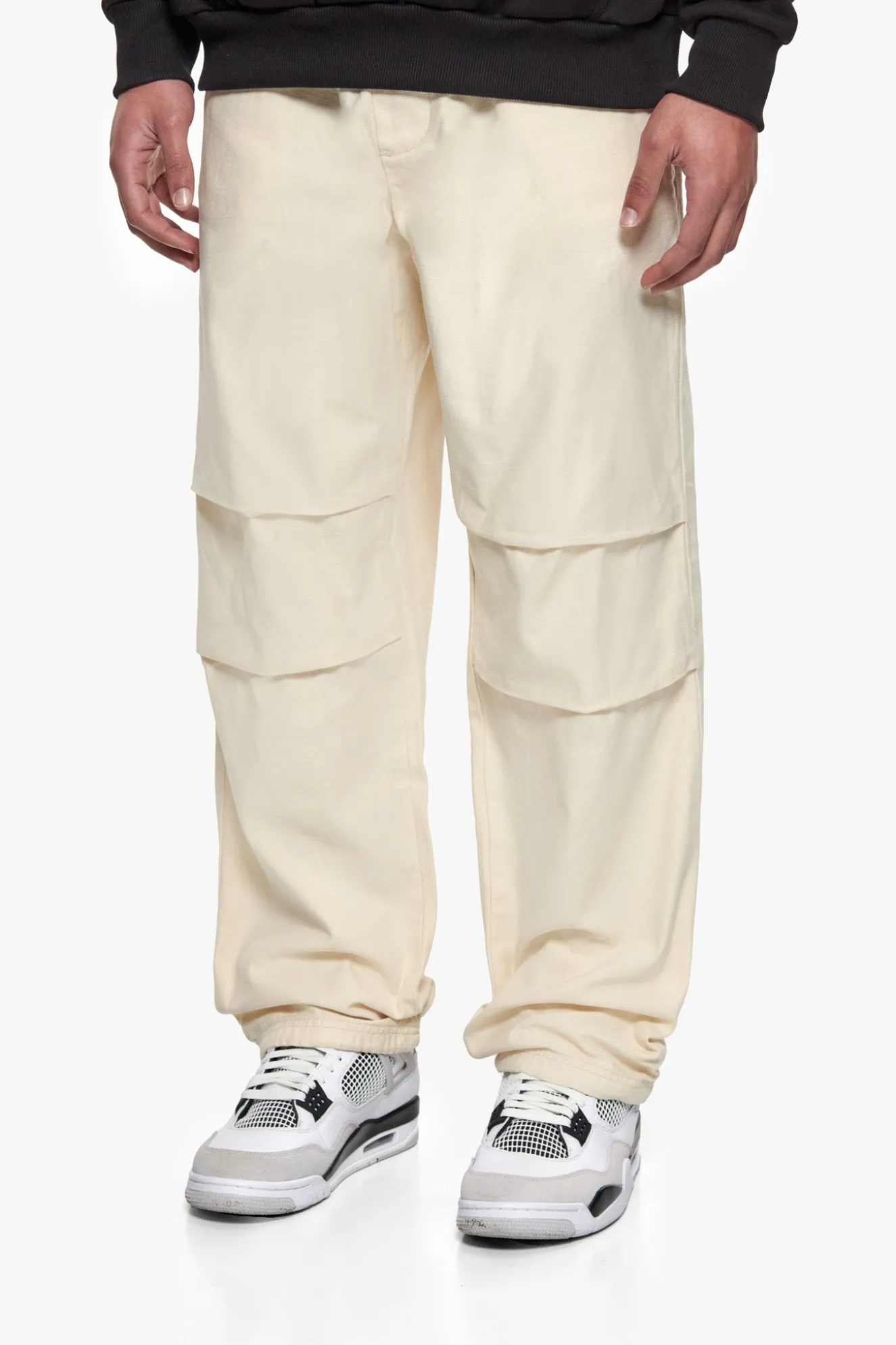 PARACHUTE PANT CREAM WHITE