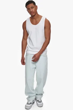 RIB TANK TOP WHITE