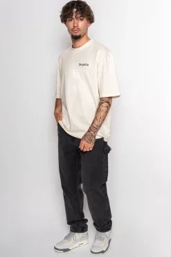 STRAIGHT FIT JEANS WASHED GRAY