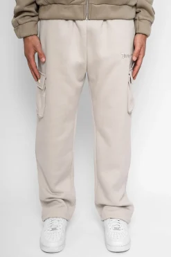 STRAIGHT LEG CARGO SWEAT PANTS MOON BEAM