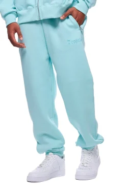 SUPER HEAVY EMBO JOGGER TURQUOISE