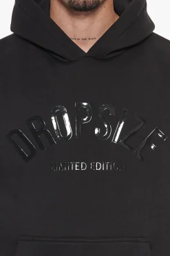 SUPER HEAVY OVERSIZE DS LIMITED HOODIE BLACK