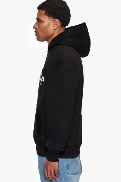 SUPER HEAVY OVERSIZE FUTURE IS OURS HOODIE BLACK