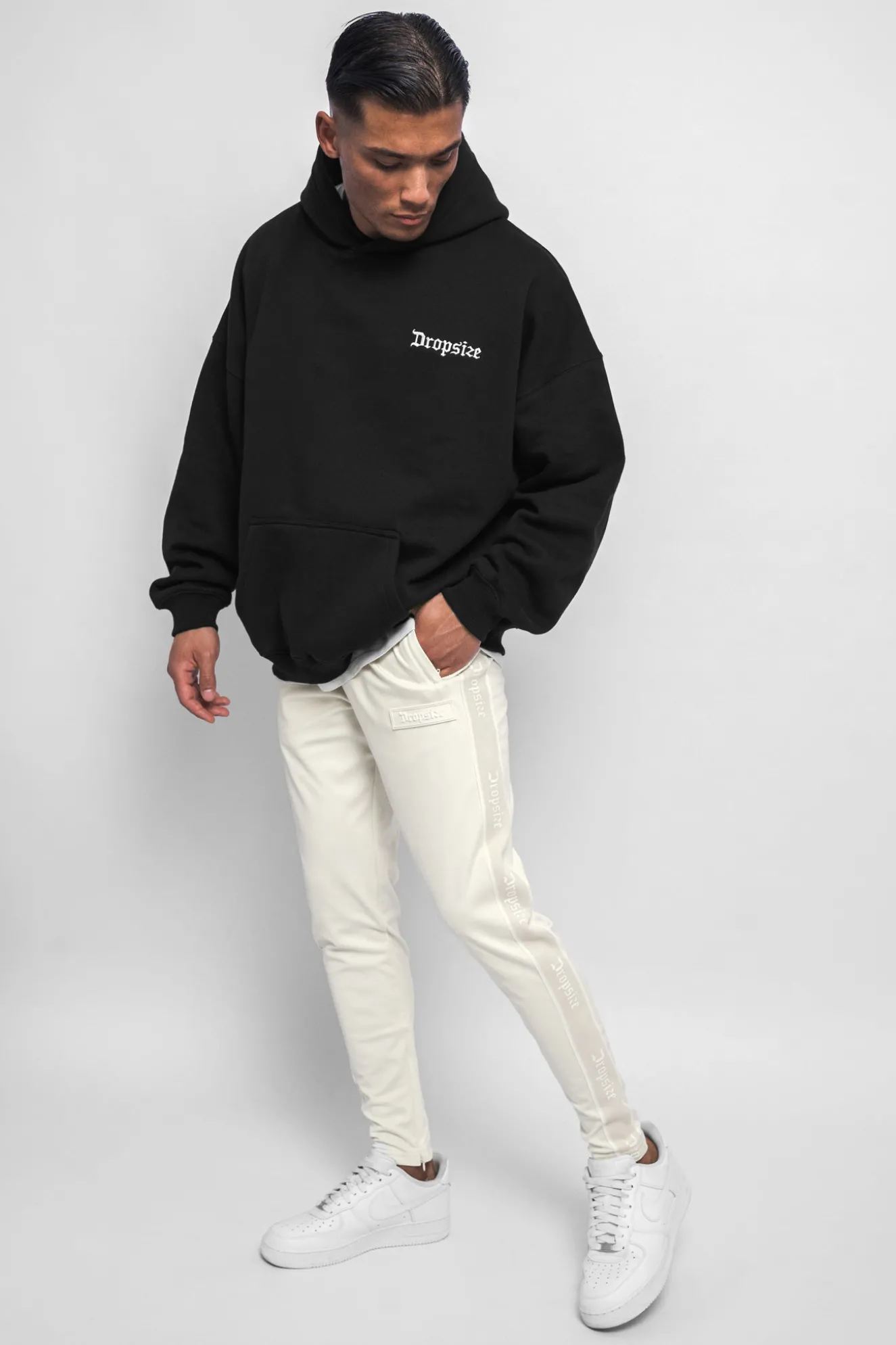 TRACK PANTS CREAM WHITE