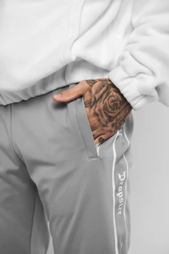 TRACK PANTS SILVER