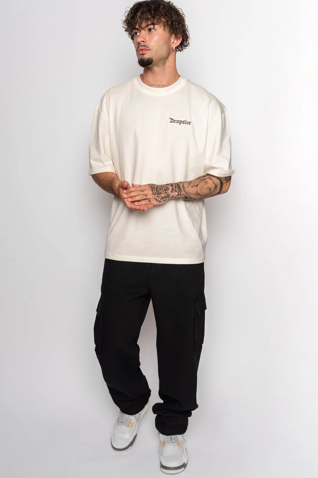 V2 CARGO JEANS SINGLE POCKET BLACK