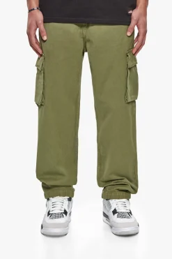 V2 CARGO JEANS SINGLE POCKET OLIVE