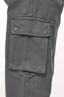 V2 CARGO JEANS SINGLE POCKET STEEL GREY