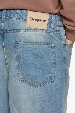 V4 LOOSE FIT JEANS MID BLUE
