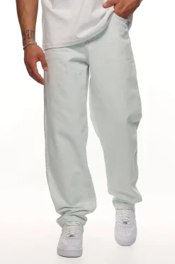 V4 LOOSE FIT JEANS LIGHT BLUE