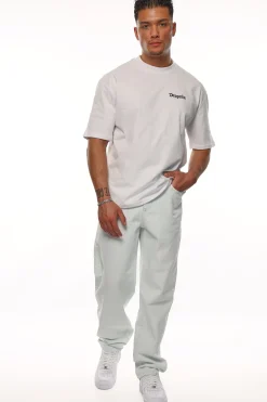 V4 LOOSE FIT JEANS LIGHT BLUE