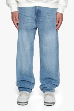 V4 LOOSE FIT JEANS LIGHT MID BLUE