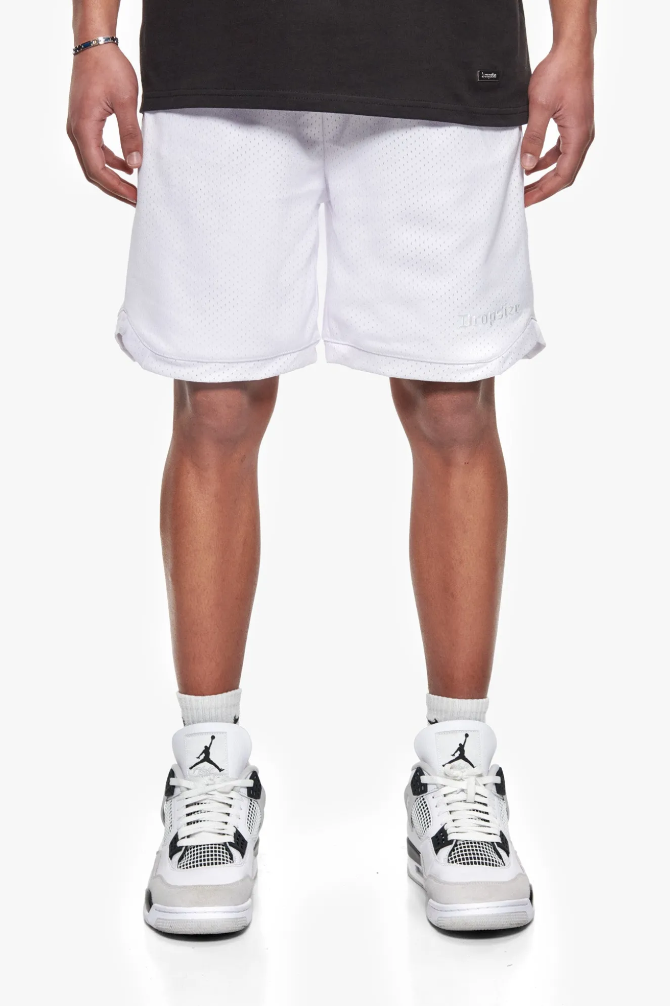 V2 MESH SHORT WHITE