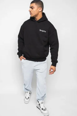VELOR PANTS WASHED BABY BLUE