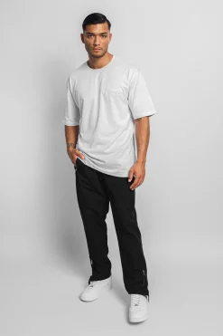 WIDE TRACK PANTS BLACK